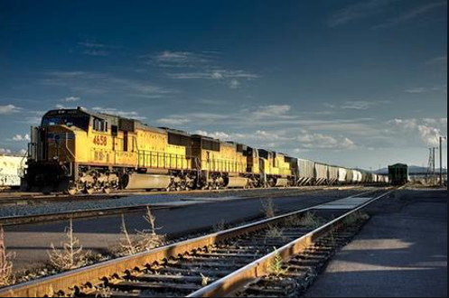 중국발 미국행 철도 화물 운송업체 컨테이너, 아마존 FBA 창고, 아마존